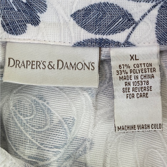 Drapers & Damon’s Vintage Inspired Women’s Button Down Floral Jacket Size XL - Picture 9 of 13